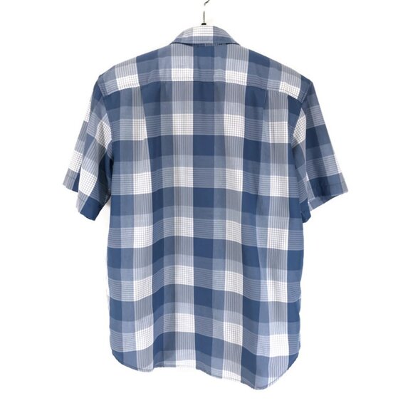 Orvis Short Sleeve Button Up Shirt Men's Large Plaid Casual Travel Outdoor - Picture 5 of 11